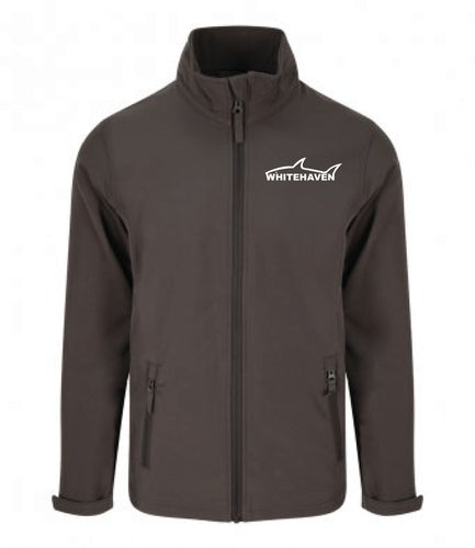 Whitehaven Sharks Charcoal Adult's Softshell Jacket