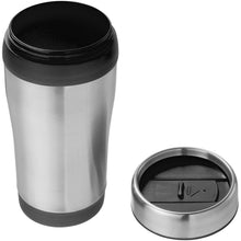 Load image into Gallery viewer, Elwood 410 ml insulated tumbler — Silver / Black (detail 2)