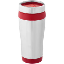 Load image into Gallery viewer, Elwood 410 ml insulated tumbler — Silver / Red