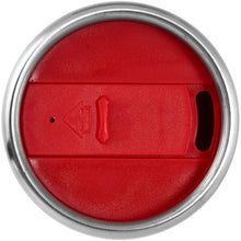 Load image into Gallery viewer, Elwood 410 ml insulated tumbler — Silver / Red (detail)