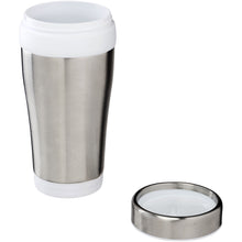 Load image into Gallery viewer, Elwood 410 ml insulated tumbler — Silver / White (detail 2)