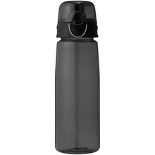 Load image into Gallery viewer, Capri 700 ml sport bottle — Transparent black (front)