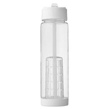 Load image into Gallery viewer, Tutti-frutti 740 ml Tritan™ infuser sport bottle — Transparent / White (front)