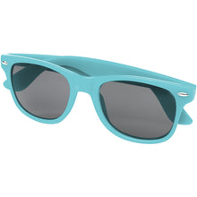 Load image into Gallery viewer, Sun Ray sunglasses — Aqua blue (detail)