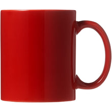 Load image into Gallery viewer, Santos 330 ml ceramic mug — Red (front)
