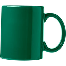 Load image into Gallery viewer, Santos 330 ml ceramic mug — Green (front)