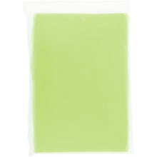 Load image into Gallery viewer, Ziva disposable rain poncho with storage pouch — Lime (front)