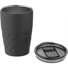 Load image into Gallery viewer, Geo 350 ml copper vacuum insulated tumbler — Black (detail)