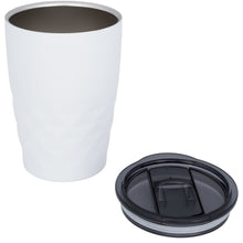 Load image into Gallery viewer, Geo 350 ml copper vacuum insulated tumbler — White (detail)