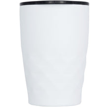 Load image into Gallery viewer, Geo 350 ml copper vacuum insulated tumbler — White (front)