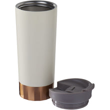 Load image into Gallery viewer, Peeta 500 ml copper vacuum insulated tumbler — Chrome (detail)