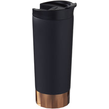 Load image into Gallery viewer, Peeta 500 ml copper vacuum insulated tumbler — Black