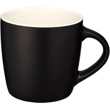 Load image into Gallery viewer, Riviera 340 ml ceramic mug — Black / White