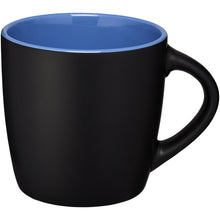 Load image into Gallery viewer, Riviera 340 ml ceramic mug — Black / Blue