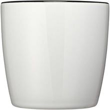 Load image into Gallery viewer, Aztec 340 ml ceramic mug — White / Black (front)