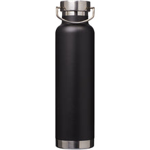 Load image into Gallery viewer, Thor 650 ml copper vacuum insulated sport bottle — Black (front)