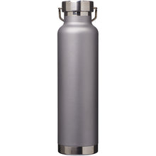 Load image into Gallery viewer, Thor 650 ml copper vacuum insulated sport bottle — Grey (back)