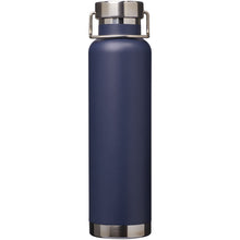 Load image into Gallery viewer, Thor 650 ml copper vacuum insulated sport bottle — Navy (front)