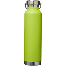 Load image into Gallery viewer, Thor 650 ml copper vacuum insulated sport bottle — Lime (back)