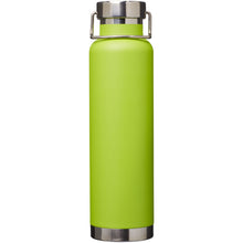 Load image into Gallery viewer, Thor 650 ml copper vacuum insulated sport bottle — Lime (front)