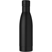 Load image into Gallery viewer, Vasa 500 ml copper vacuum insulated bottle — Black (front)