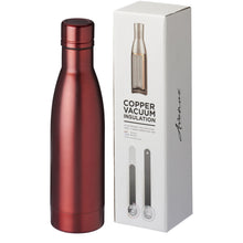 Load image into Gallery viewer, Vasa 500 ml copper vacuum insulated bottle — Red