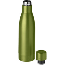 Load image into Gallery viewer, Vasa 500 ml copper vacuum insulated bottle — Lime (detail)