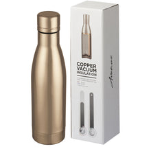 Load image into Gallery viewer, Vasa 500 ml copper vacuum insulated bottle — Rosegold