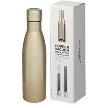 Load image into Gallery viewer, Vasa 500 ml copper vacuum insulated bottle — Gold