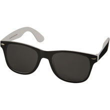 Load image into Gallery viewer, Sun Ray sunglasses with two coloured tones — White / Black