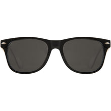 Load image into Gallery viewer, Sun Ray sunglasses with two coloured tones — White / Black (front)