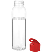 Load image into Gallery viewer, Sky 650 ml Tritan™ colour-pop water bottle — Red / Transparent (detail)