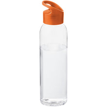 Load image into Gallery viewer, Sky 650 ml Tritan™ colour-pop water bottle — Orange / Transparent