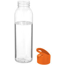 Load image into Gallery viewer, Sky 650 ml Tritan™ colour-pop water bottle — Orange / Transparent (detail)
