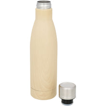 Load image into Gallery viewer, Vasa 500 ml wood-look copper vacuum insulated bottle — Brown (detail)