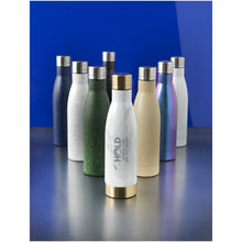 Load image into Gallery viewer, Vasa 500 ml wood-look copper vacuum insulated bottle — lifestyle