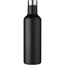 Load image into Gallery viewer, Pinto 750 ml copper vacuum insulated bottle — Black (front)