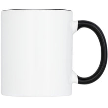 Load image into Gallery viewer, Pix 330 ml ceramic sublimation colour pop mug — Black (front)