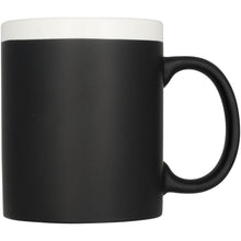 Load image into Gallery viewer, Chalk-write 330 ml ceramic mug — White (front)