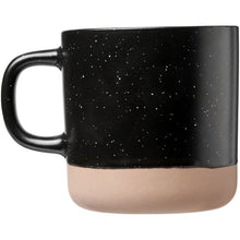 Load image into Gallery viewer, Pascal 360 ml ceramic mug — Black (back)