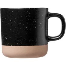 Load image into Gallery viewer, Pascal 360 ml ceramic mug — Black (front)