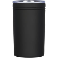Load image into Gallery viewer, Pika 330 ml vacuum insulated tumbler and insulator — Black (front)