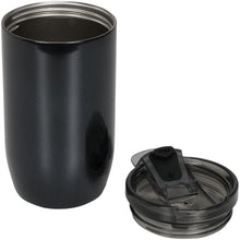 Load image into Gallery viewer, Lagom 380 ml copper vacuum insulated tumbler — Black Shiny (detail)