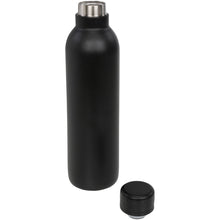 Load image into Gallery viewer, Odin 510 ml copper vacuum insulated water bottle — Black (detail)