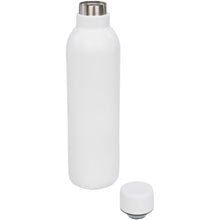 Load image into Gallery viewer, Odin 510 ml copper vacuum insulated water bottle — White (detail)
