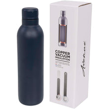 Load image into Gallery viewer, Odin 510 ml copper vacuum insulated water bottle — Blue (detail 2)