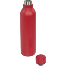 Load image into Gallery viewer, Odin 510 ml copper vacuum insulated water bottle — Red (detail)