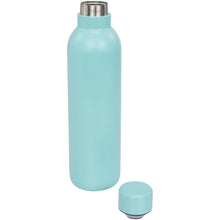 Load image into Gallery viewer, Odin 510 ml copper vacuum insulated water bottle — Mint green (detail)