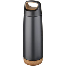 Load image into Gallery viewer, Valhalla 600 ml copper vacuum insulated water bottle — Black (detail 2)