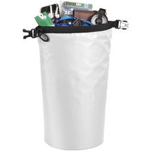 Load image into Gallery viewer, Camper 10 litre waterproof bag — White (detail)